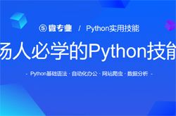 职场人必学的Python技能课