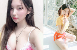 豪乳网拍老板娘「아리니 봇」外型美艳身材好　贴身T「不科学包覆」乳型外露