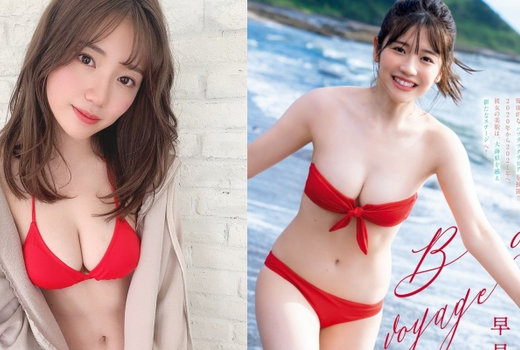 魅力横扫写真界！23 岁偶像「早见纱英」新写真辣晒美乳＋167 cm 高挑身材