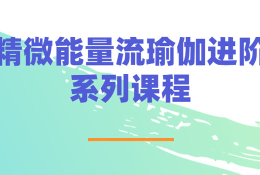 精微能量流瑜伽进阶系列课程