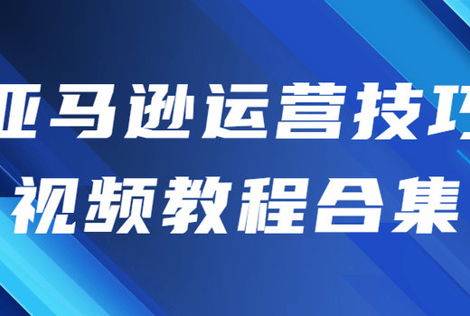 亚马逊运营技巧视频教程合集