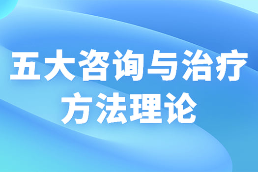 五大咨询与治疗方法理论