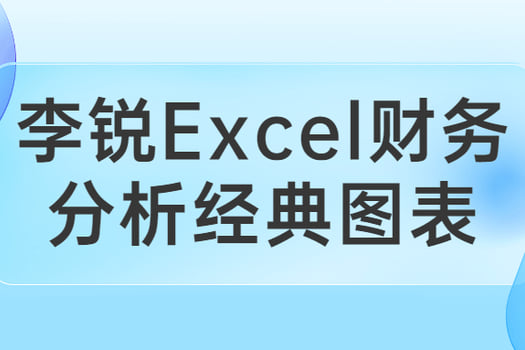 李锐Excel财务分析经典图表